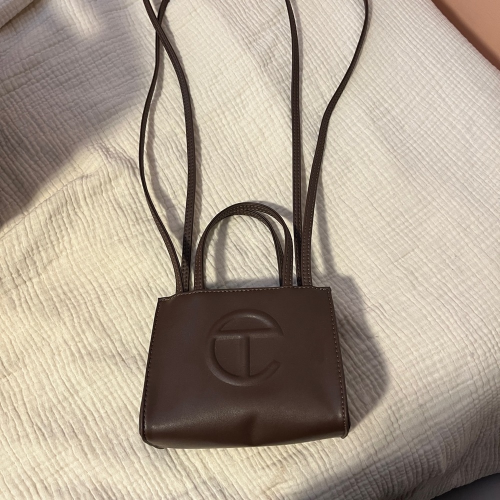 SMALL CHOCOLATE TELFAR BAG